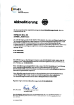DAkkS certificate accreditation PL-11035-03-00